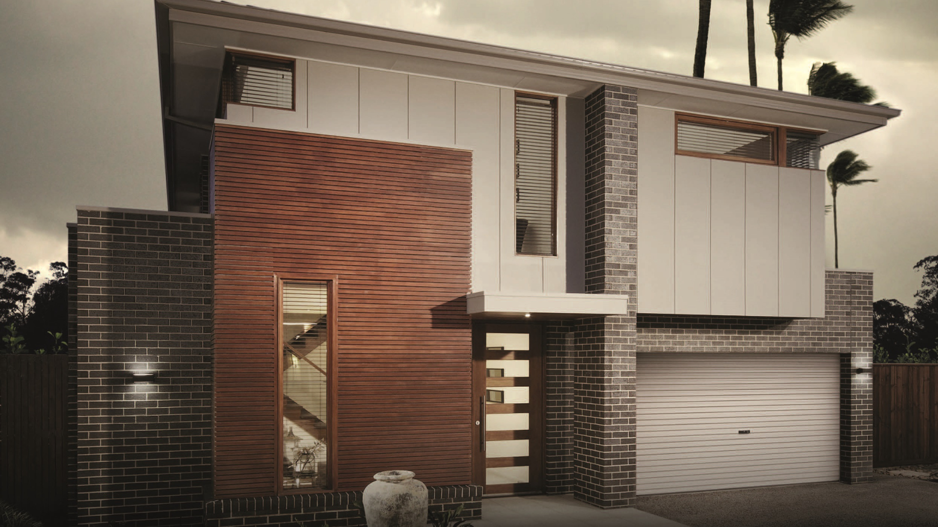 Cyclone rated garage door