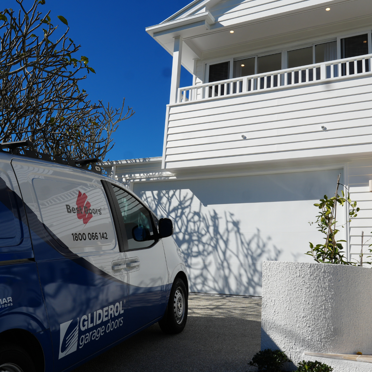 Service van departing for regional support